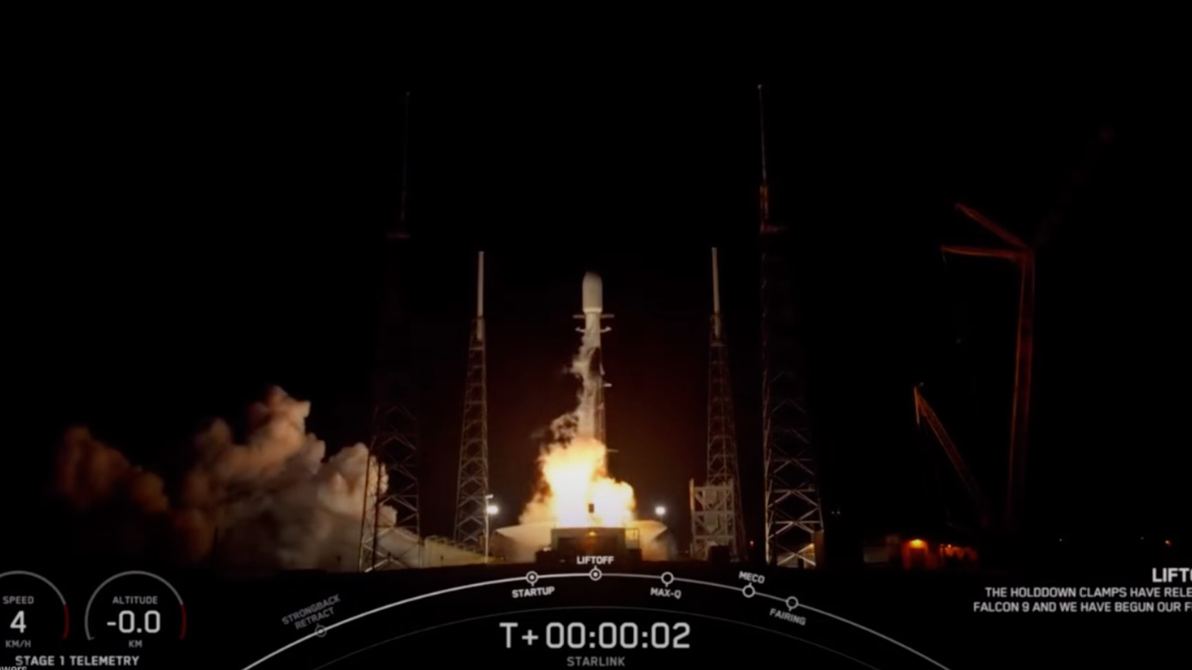SpaceX отправили в космос 22 спутника Starlink, запуск стал 63-м в 2023 году, увеличив рекорд компании на один год